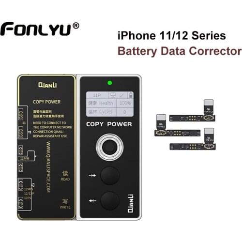Qianli Copy Power Battery Data Corrector for iPhone 11-12 Pro Max Mini Battery Data Reading and Writing Repair Remove Error Warn
