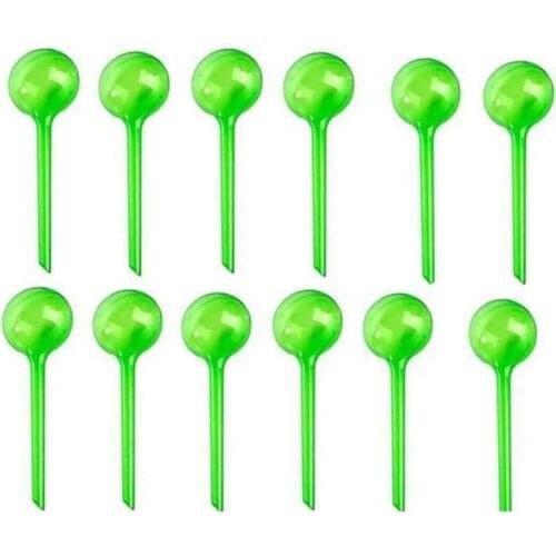 12Pcs Plant Watering Bulbs Self-Watering Globes Automatic Water Device Balls Vacation Houseplant Plant Pot Bulb Garden CNIM Hot