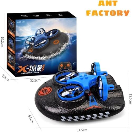 Mini drone 3in1 sea land air rc plane glider outdoor toys quadcopter Gifts for children