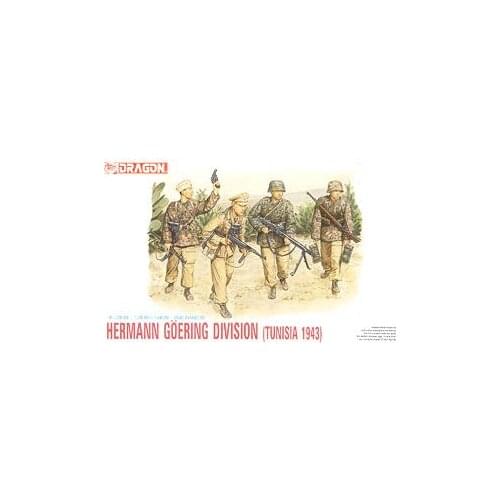 1/35 scale model Dragon 6036 German Air Force Herman Golling "Tunisia 1943"