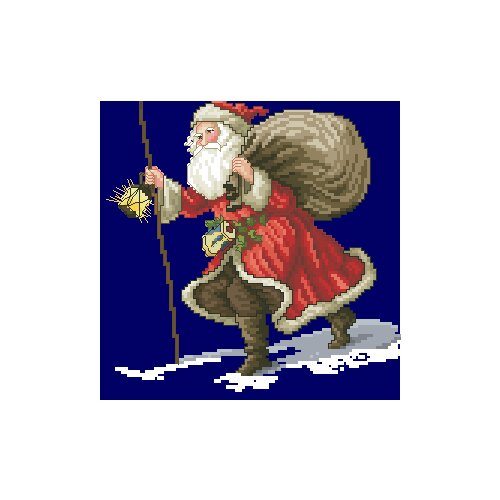 Cross stitch Handmade 14CT Counted Canvas DIY,Cross-stitch kits,Embroidery LA-Christmas Journey 28-28