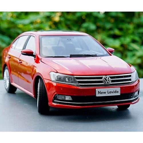 Original factory 1:18 New Lavida 2016 Version diecast car model with small gift