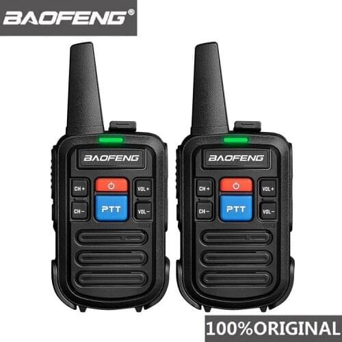 2 PCS Baofeng bf-c50 Mini Walkie Talkie Kids Portable Ham Radio Comunicador UHF PTT Woki Toki Handy Two Way Radio HF Transceiver