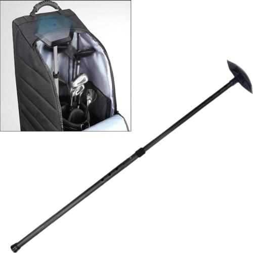 Portable Golf Club Stiff Arm,Golf Travel Bag Support Rod,Adjustable Travel Bag Support Pole Stick Bar for Unisex Golf Travel Bag