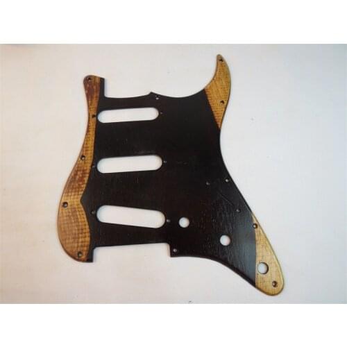 Hand made Mexico cocobolo SSS GUITAR Pickguard wooden guitar pickguard #2756