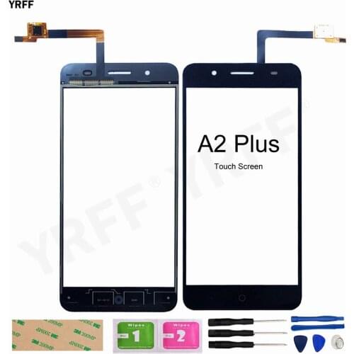 Phone Front Glass Panel Sensor For ZTE Blade A2 Plus / A610 Plus Touch Screen Digitizer Assembly Parts Wipes