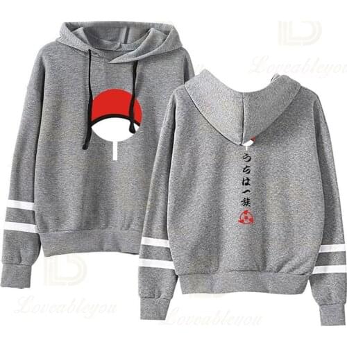 Japanese Anime Naruto Hoodie Kakashi Akatsuki Graphic Boy Sweatshirts Sasuke Streetwear Itachi Cartoon Fashion Unisex Male Tops