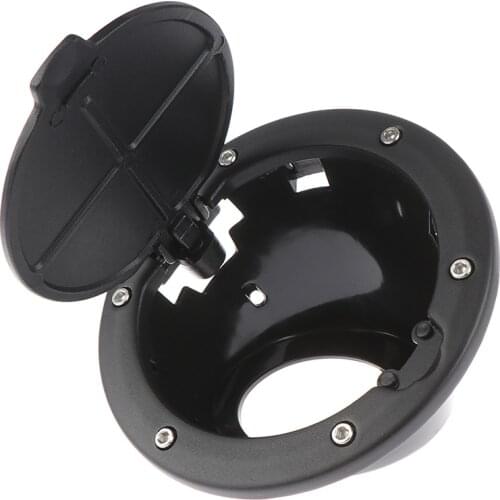 Fuel Filler Door Cover Gas Cap Exterior Accessories Fit Jeep Wrangler JK 2007 Up