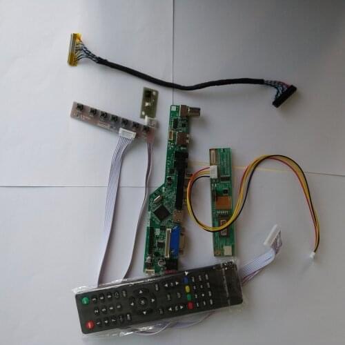 TV USB LED LCD AV VGA HDMI AUDIO Controller Board For LP171WP4-TLA1/TLA5 LP171WP4(TL)(B1)/TLB3 1440×900 17.1"