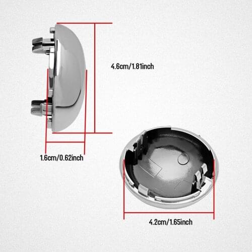 High Quality Car Console Gear Shifter Button Chrome Cap with Stronger Clips for 04-06 Ford F-150