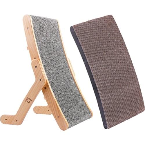 High Quality Cat Scratcher Cat Scratching Bed with Design Durable Cat Scratching Pad