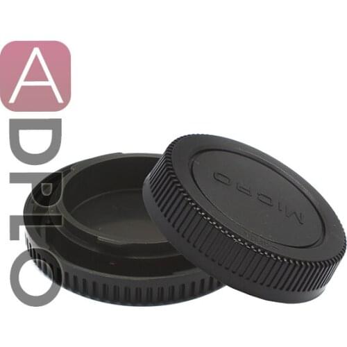 Lens Rear Cap and Body Cap suit for Micro 4/3 M4/3 M43 Camera