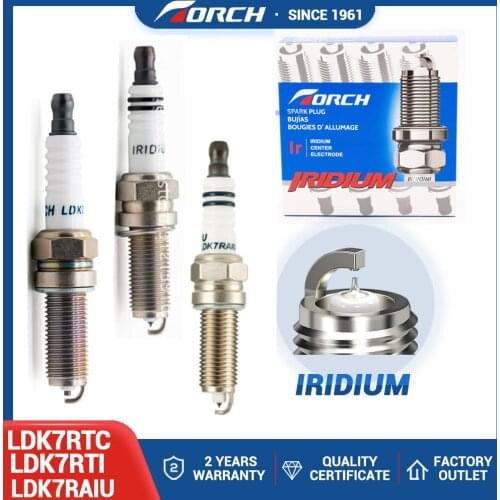 4/6/8pcs Candles Replace for NGK LKR7D-DE China Original TORCH Spark Plug LDK7RTC Alternative Ignition Auto Parts