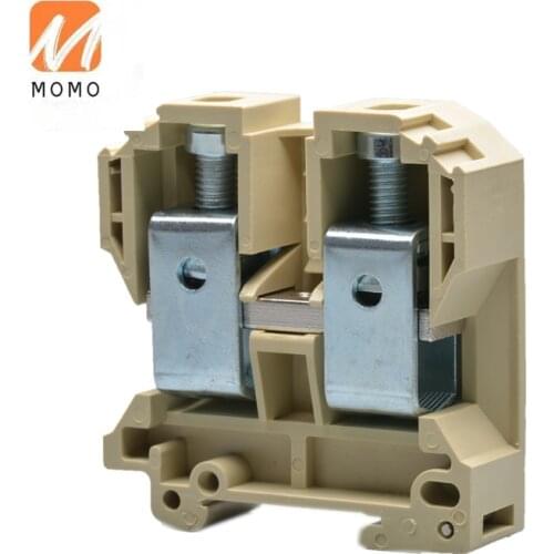 JUT2-70 electric cable connector 192A/2-0AWG screw DIN rail terminal blocks