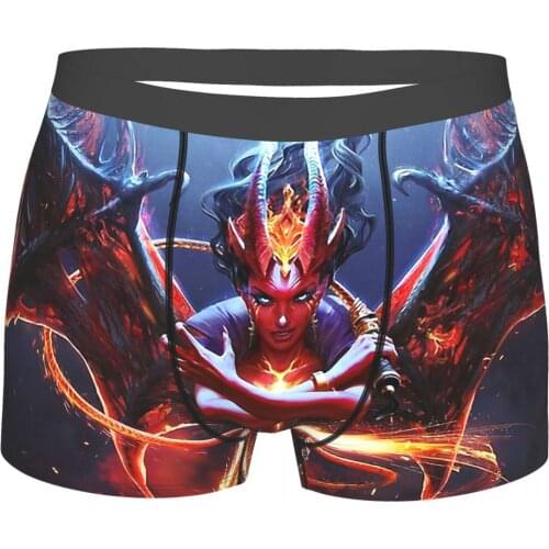 DOTA Multiplayer Online Battle Arena Game Pain Arcana Underpants Breathbale Panties Man Underwear Ventilate Shorts Boxer Briefs