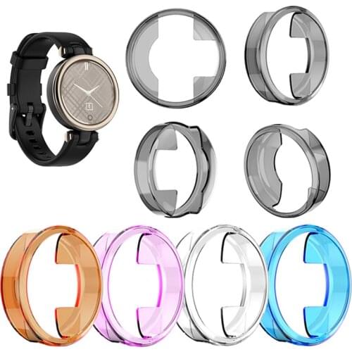 Soft Protective Case For Garmin Lily TPU Protector Sleeve Full Cover Screen Protector For Garmin Lily Smart Watch case Accessory