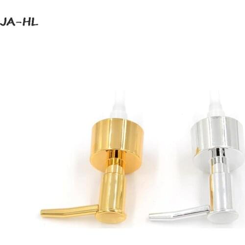 New Plastic Soap Pump Liquid Lotion Gel Dispenser Replacement Jar Tube Tool Gold/Silver Hot Sale