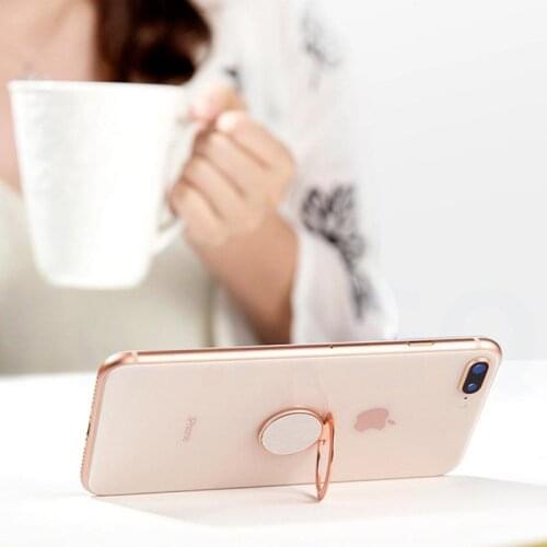 New Fashion Mobile Phone Holder Ultra-thin 360 Disc Rotating Metal Phone Ring Buckle Holder Mobile Phone Accessories For Phone