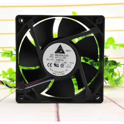 New original AFC1212DE 12038 12V 1.6A 12CM violent large air volume temperature control pwm fan
