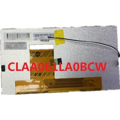 Original 6.1 inch LCD screen CLAA061LA0BCW 800(RGB)*480 for CAR GPS DVD LCD display