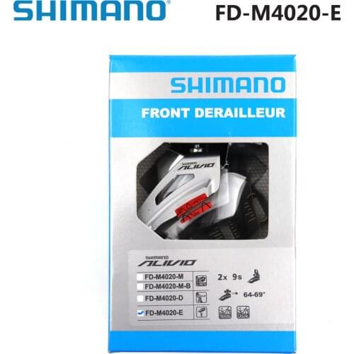 SHIMANO ALIVIO FD M4020 2x9 speed SIDE SWING Front Derailleur FD-M4020-D FD-M4020-M For high speed teeth 36T Bicycle Parts