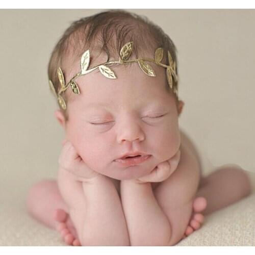 2 pcs/lot Leaves kids headband elastics for hair head band headbands accessories for newborns hair bands hairband headdress
