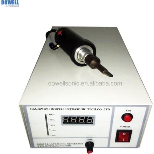 Hand pistol ultrasonic oxford fabric cutting machine cutter