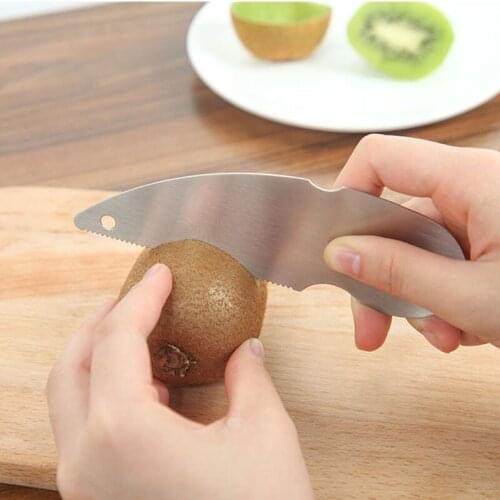 Kiwi fruit spoon special scoop peeling device multifunctional fruit knife fruit cutter fruit tool coring device 15*5cm