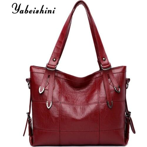 Retro Large Capacity Casual Women Shoulder Bag Ladies Messenger Bag Luxury Brand Designer High Quality Leather Retro Handbag