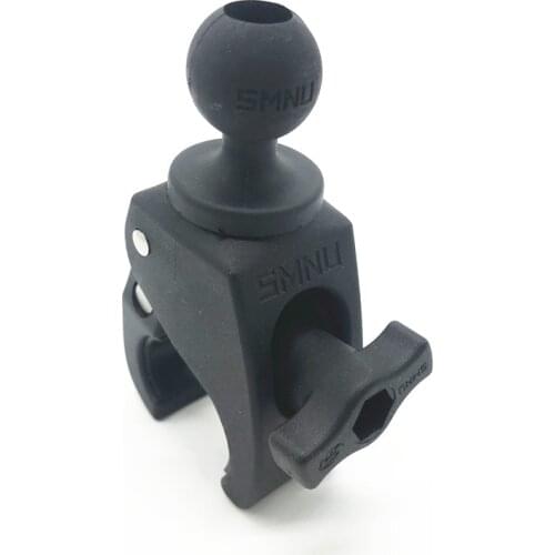 Heavy Duty Tough Claw Calmp Mount with 1 inch Diameter Rubber Ball for cell phone for gopro motorcycle