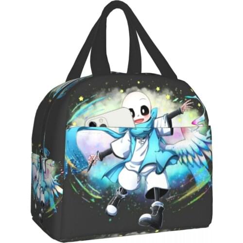 Undertale Easily used as lunch bag, picnic bag, sundry bag or shopping bag Undertalebento lunch bags for women