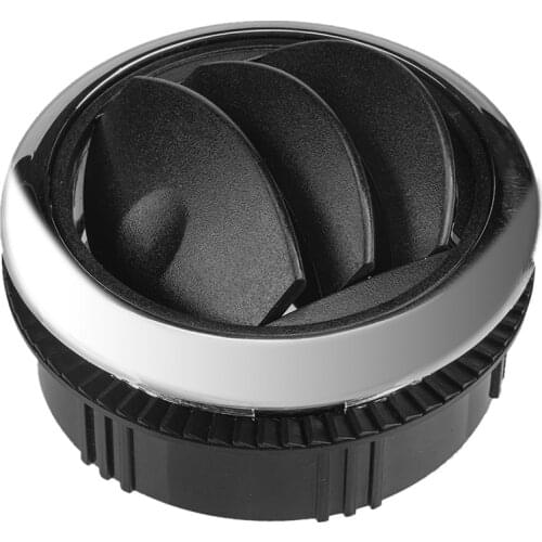 75mm 46mm Air Vent Universal Air Conditioning Outlet with Chrome for RV Bus Air Conditioner Vent Replacement Car Accessories