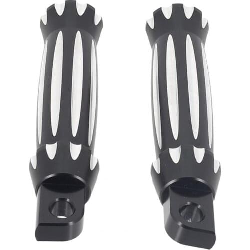 2Pcs Anti-scratch Motorcycle Footrest Replacement Aluminium Alloy Foot Pegs Pedals for XL883 1200 X48 Motocycle Accessories