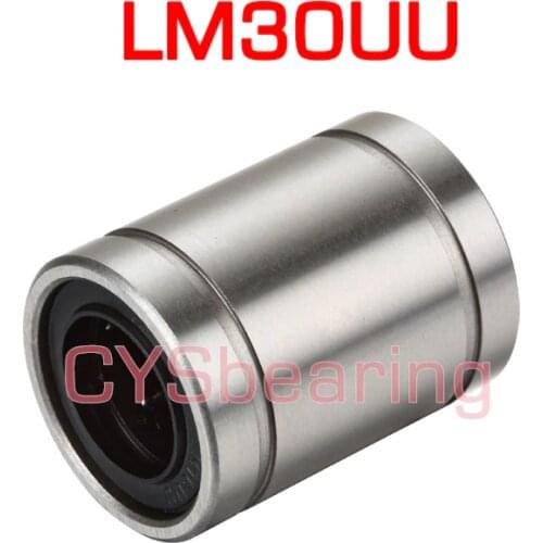 30MM LM30UU LM30 LM30UUOP LM30UUAJ open 30X45X64MM Bush linear motion bearing