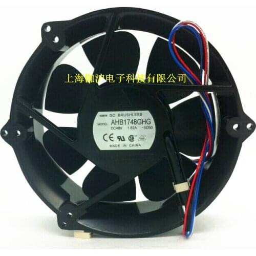 Free shipping NEW% AHB1748GHG-5D50 48V 1.82A 4LINE PWM cooling fan 17cm