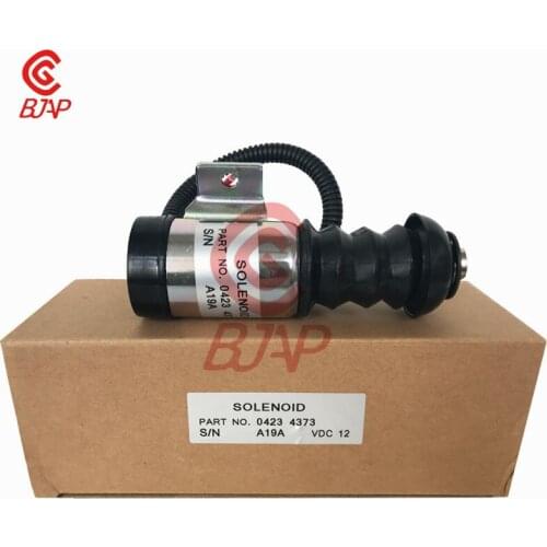 Diesel Injection Pump Fuel Shut off Solenoid 04234373 35DZS1E2 3309F139 12V 19A for Deutz Engines BF3L912/BF3L913/BF3L914