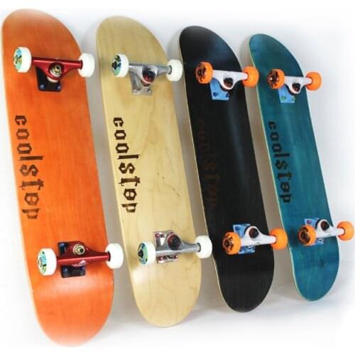 Long Entry-level Professional Wooden Skateboard Four Wheel Scooter Standard Models Maple Longboard 31*8.0inch Double Rocker