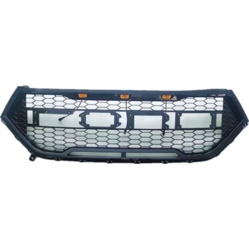 Glossy Black Car Racing Grill Perfect Fitment Front Grille For Ford Edge 2015 2016 2017 2018 Upgrade F150 Style