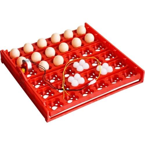 2 sets AC 220-240V 50/60HZ Incubator Egg Tray Automatic Egg Rotation 36/144 Egg Trough Pigeon Chicken Bird Poultry Hatching