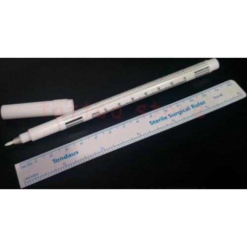 2pc/5pcs/10pcs Surgical White Eyebrow Tattoo Skin Marker Pen Microblading Accessories Brow Pencil Permanent Makeup Supplier