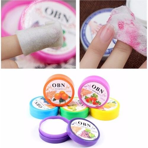 Cosmetic Oil Nail Polish Remover Resurrection Towel Fruit Flavored Wash Cotton