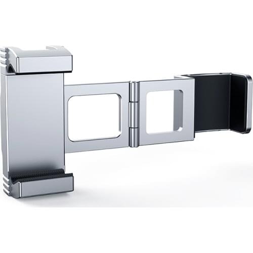 Multifunction metal adapter bracket mobile phone clip folded holder for dji osmo pocket 2 / pocket 1 pocket gimbal camera