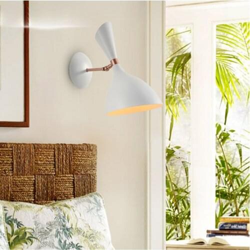 LOFT Ameican Style Wall Lamp Iron Retro Creative Mechanical arm Lighting For Bedroom Living Room Home Restaurant E14 bulb
