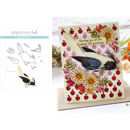 2021 New Arrival Bird Animal Die Metal Cutting Dies Decoration For Scrapbooking Craft New Diy Album Template Decor Model Big