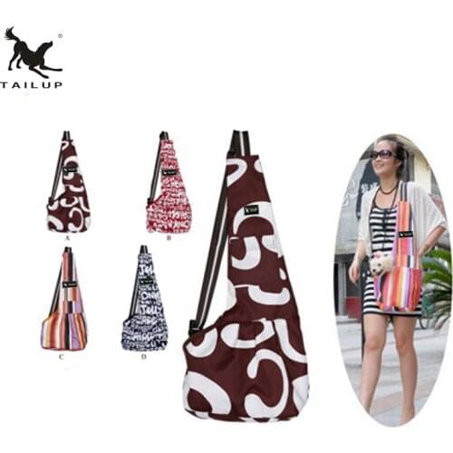 TAILUP New Arrival Autumn Windproof Louis Bag For Carrying Dogs Outdoor Travel Pet Sling Carrier Backpack