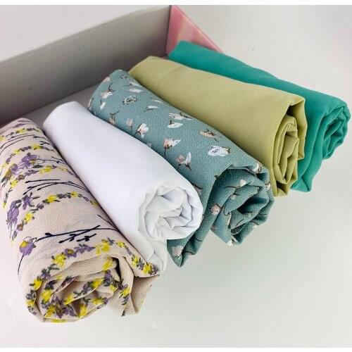 NEW WOMEN GIFTS BOX HIJABS HIAJBS SET CHIFFON SHAWLS