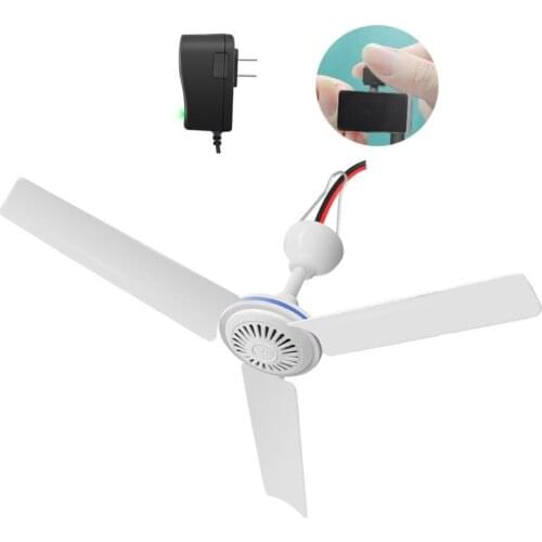 2in1 US Plug AC 110V 220V DC 12V Adjust Speed Silent Home Dormitory Hanger Fan Ceiling Fan Camping Tent Hanging Fan Dropship