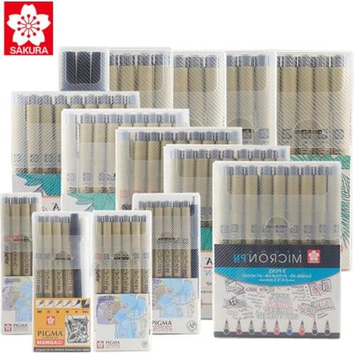 Черные гелевые ручки SAKURA China At AliExpress