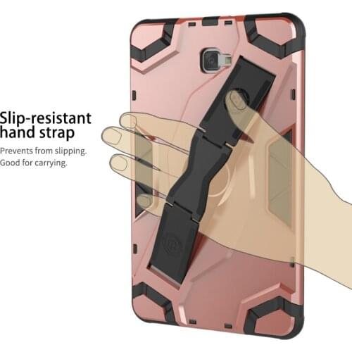 TPU+PC Shockproof Heavy Duty With Stand Hang shell Case For Samsung Galaxy Tab A A6 10.1 2016 T580 T585 T580N Cover Tablet+pen