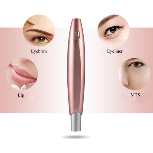 1set Digital Tattoo Rotary Machine for Microblading Eyebrow Lip Eyeliner Aluminium Alloy Electric Pen PMU Accessories Supplies